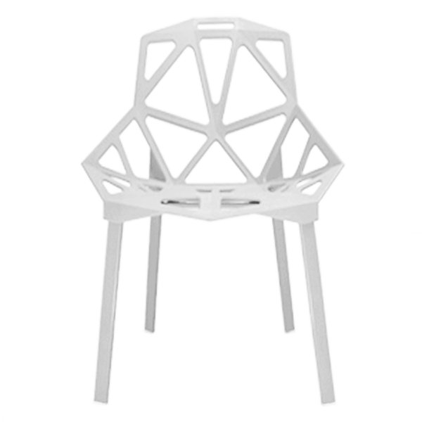 Дизайнерский стул CHAIR ONE white Белый в Краснодаре | Loft Concept 