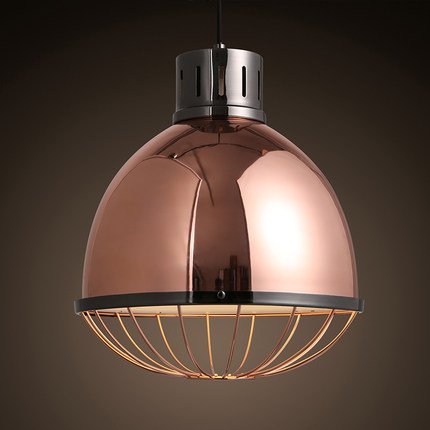 Подвесной светильник Ufo Copper Pendant Big Черный Медь в Краснодаре | Loft Concept 