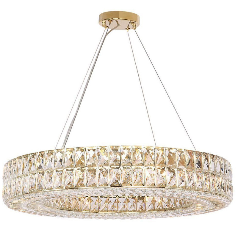 Люстра Crystal Regena Gold Chandelier 13 Золотой Прозрачный (Transparent) в Краснодаре | Loft Concept 