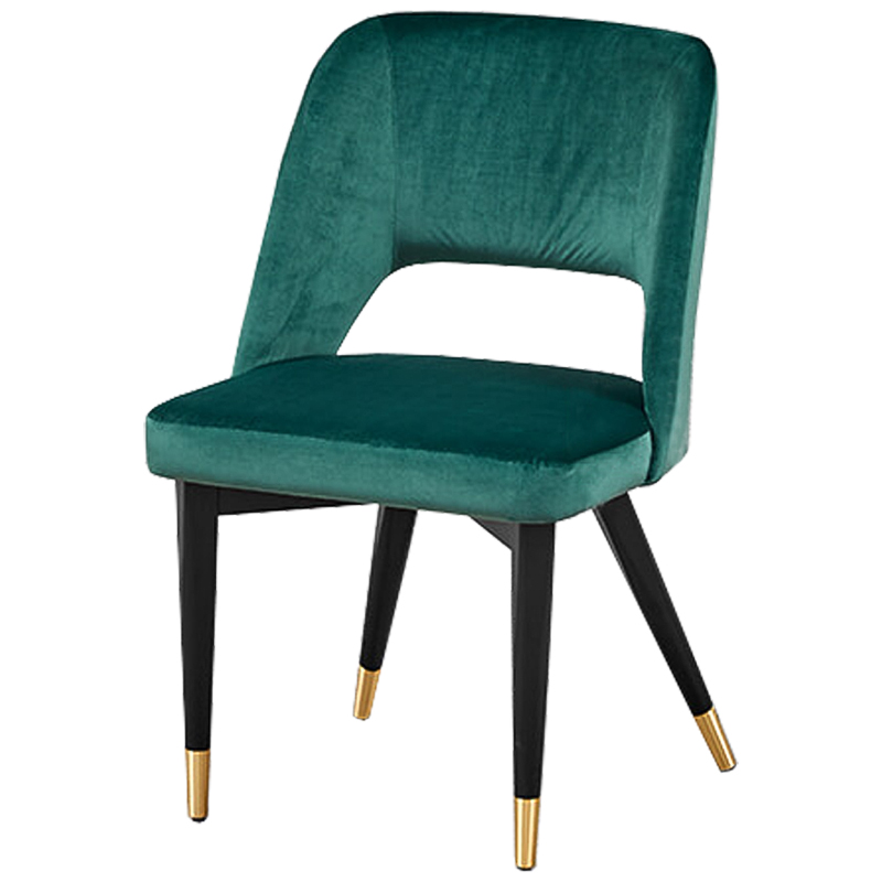 Стул Neasan Stool turquoise Черный Бирюзовый Латунь в Краснодаре | Loft Concept 