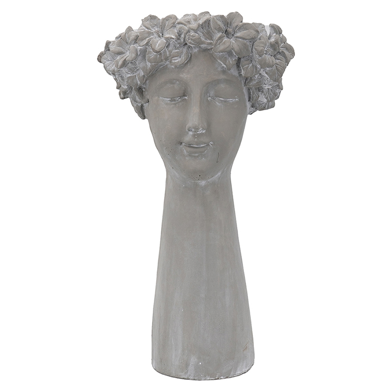 Ваза Agata Bust Vase Серый в Краснодаре | Loft Concept 