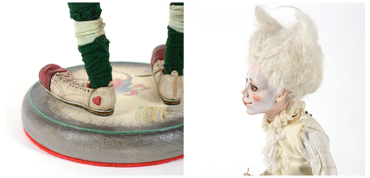 Авторская кукла Арлекино - фото №1