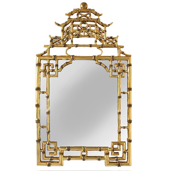 Зеркало Pagoda Mirror Gold Золотой в Краснодаре | Loft Concept 