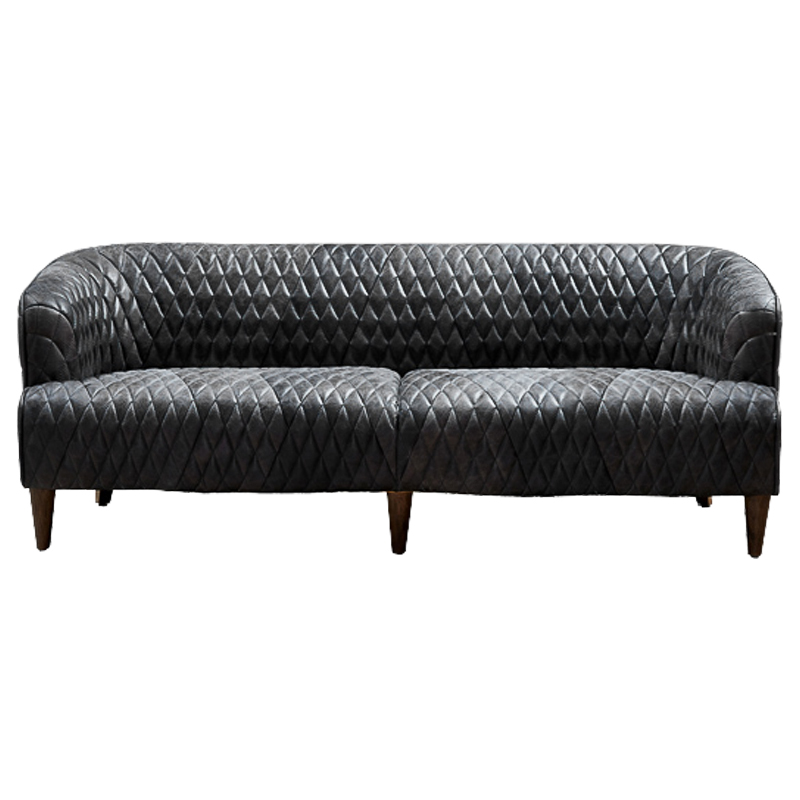 Диван Rhombuses Upholstery Graphite Sofa Графитовый в Краснодаре | Loft Concept 