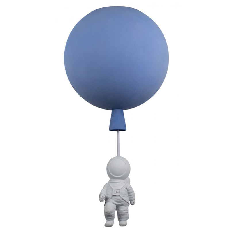 Потолочный светильник Cosmonaut blue ball Синий в Краснодаре | Loft Concept 