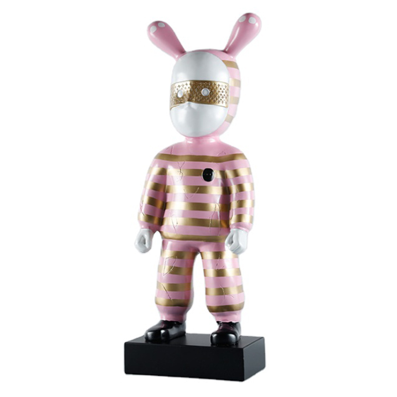 Rolito Large Figurine Pink Розовый Черный Золотой в Краснодаре | Loft Concept 