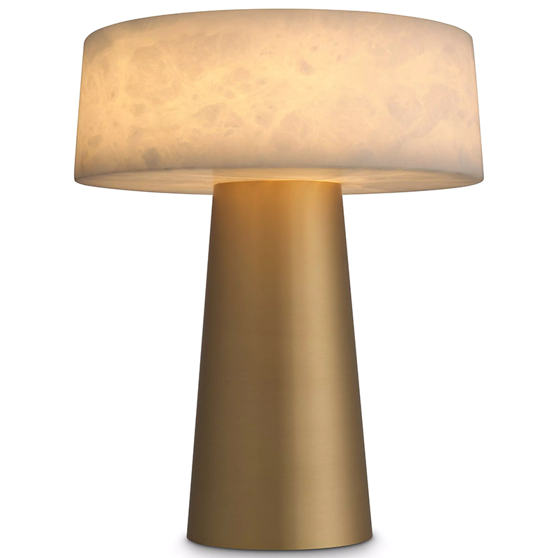 Настольная лампа Eichholtz Table Lamp Cinco Латунь Бежевый в Краснодаре | Loft Concept 