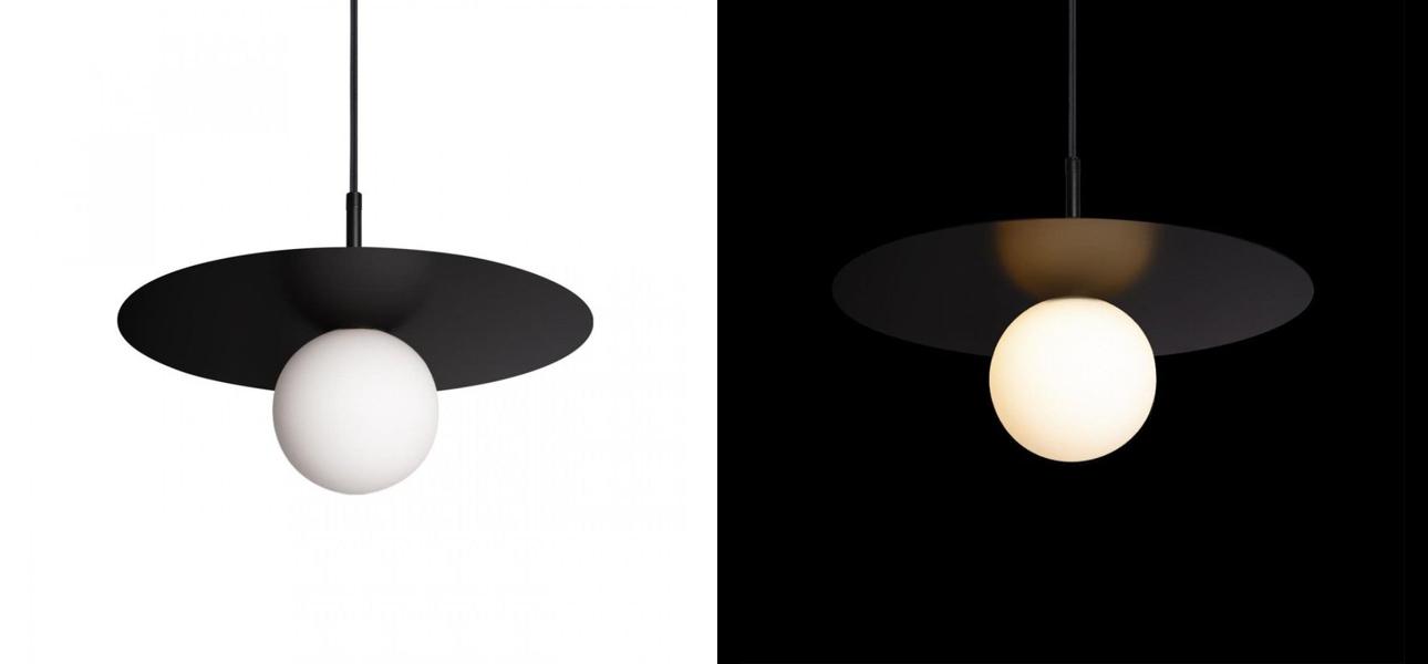 Подвесной светильник MATISSE Black 35 см - фото №2