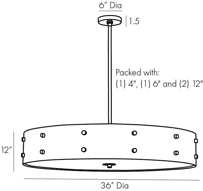 Люстра Arteriors HOCKLEE CHANDELIER в Краснодаре