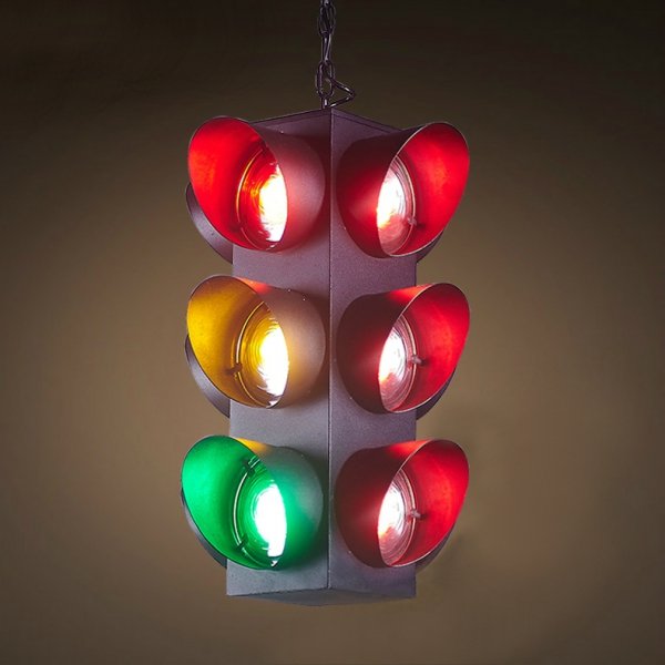 Подвесной светильник Светофор Loft Traffic Light Pendant  в Краснодаре | Loft Concept 