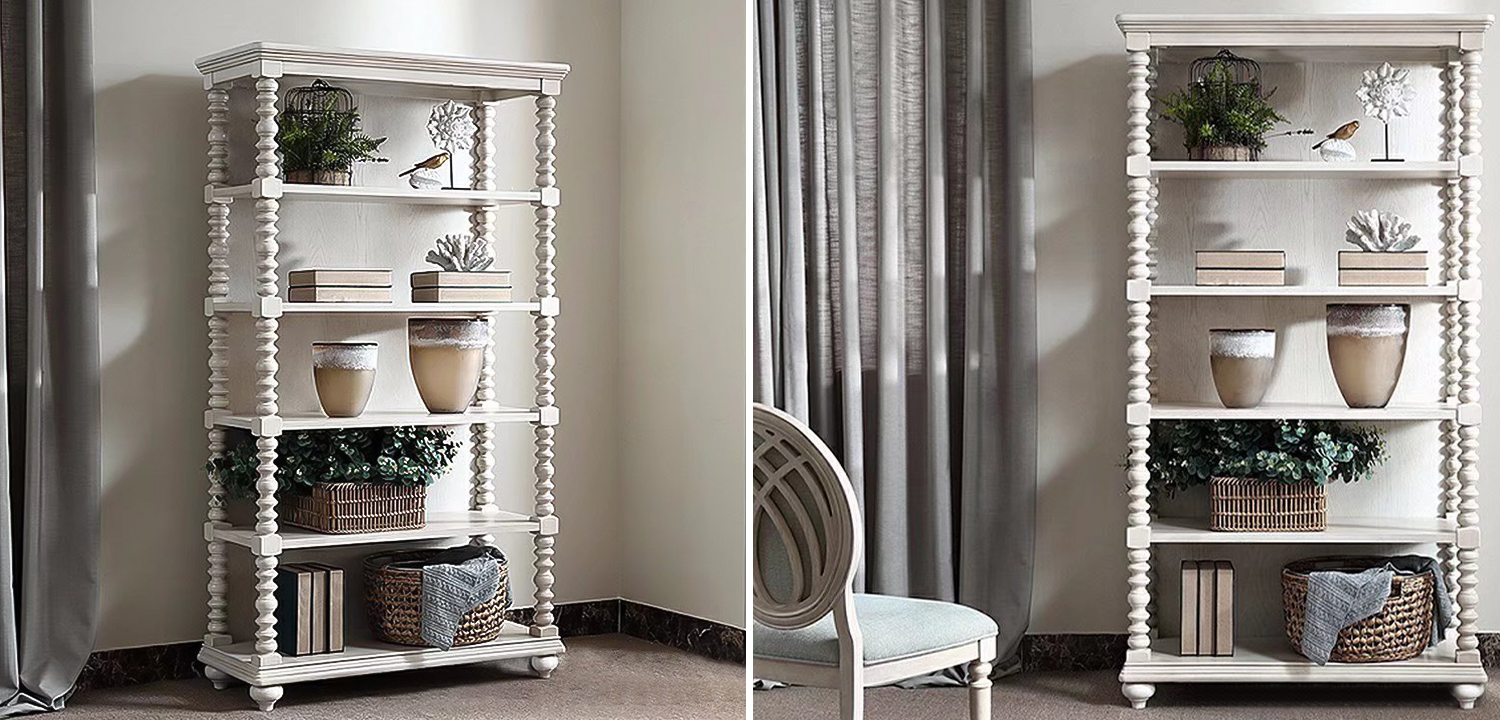 Стеллаж Reine Provence White Rack - фото