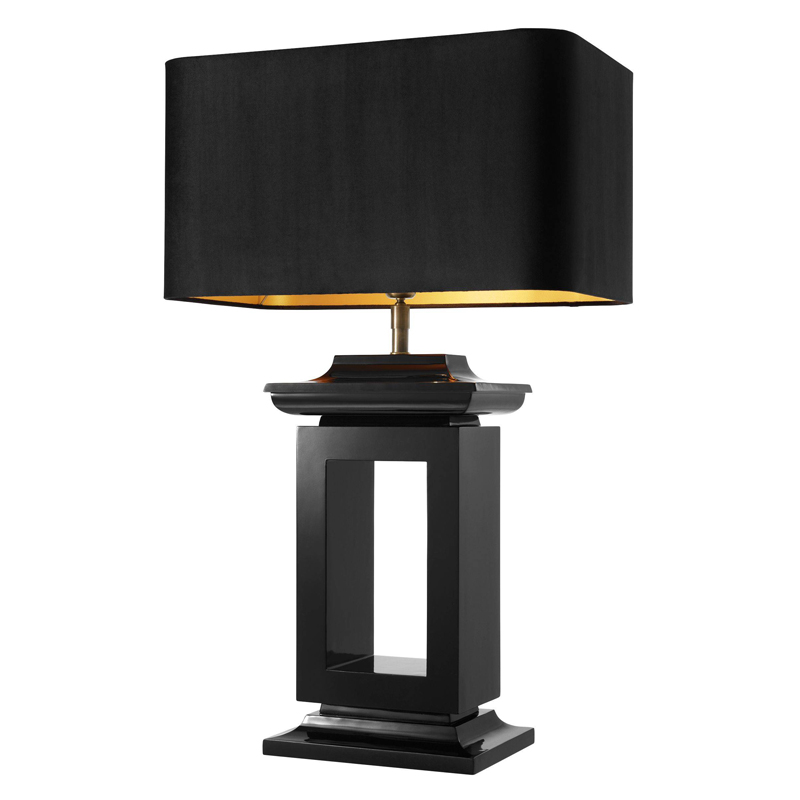 Настольная лампа Eichholtz Table Lamp Mandarin Черный в Краснодаре | Loft Concept 