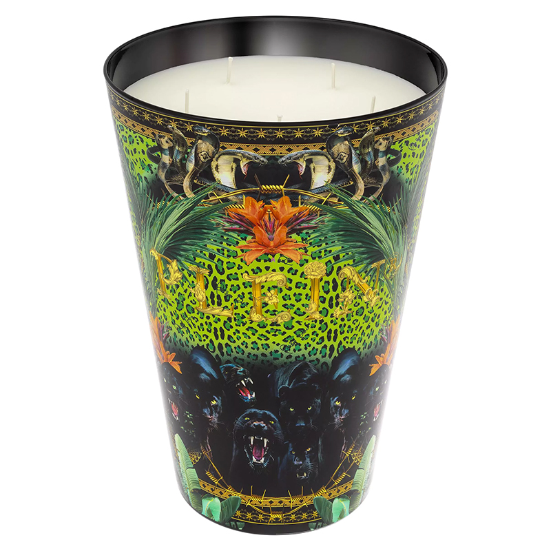 Свеча Philipp Plein Candle Jungle XL Черный Мульти в Краснодаре | Loft Concept 