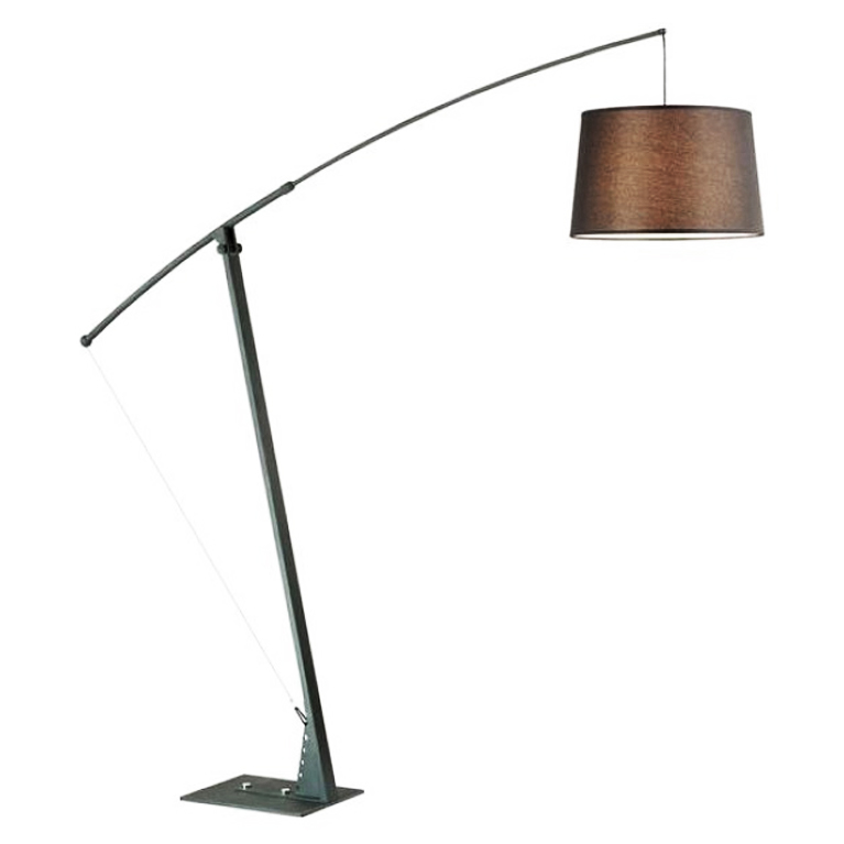 Торшер Floor Lamp Colin black Коричневый в Краснодаре | Loft Concept 