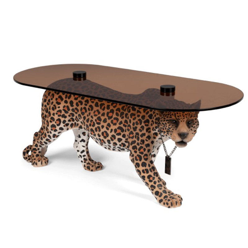 Кофейный стол DOPE AS HELL COFFEE TABLE SPOTTED Коричневый в Краснодаре | Loft Concept 