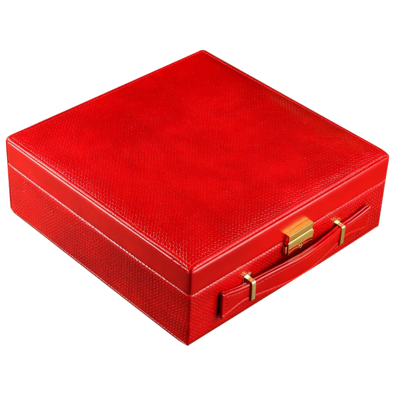 Шкатулка Rowan Jewerly Organizer Box red Красный в Краснодаре | Loft Concept 