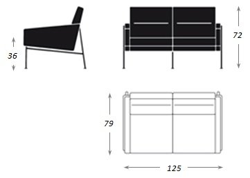 Диван 3300 series 2 seater  в Краснодаре