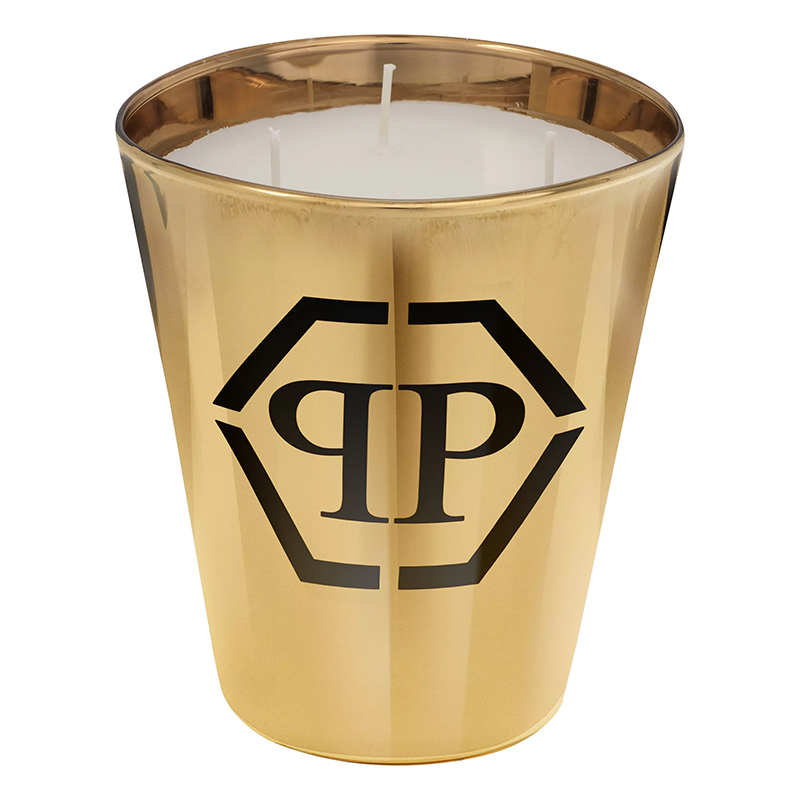 Свеча Philipp Plein Candle Empire Gold M Золотой Черный Белый в Краснодаре | Loft Concept 