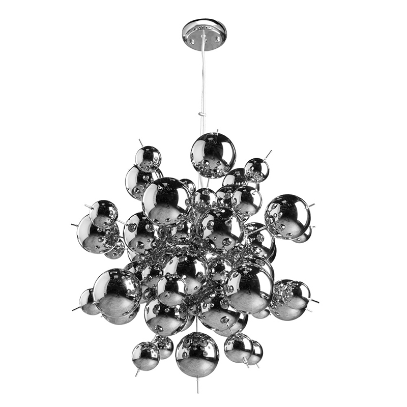 Люстра Bubbles of Mercury Chandelier Темный хром в Краснодаре | Loft Concept 