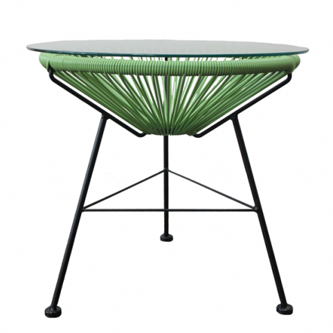 Приставной стол Acapulco side table Green Морская синь Желтый Зеленый Белый Оранжевый Черный в Краснодаре | Loft Concept 