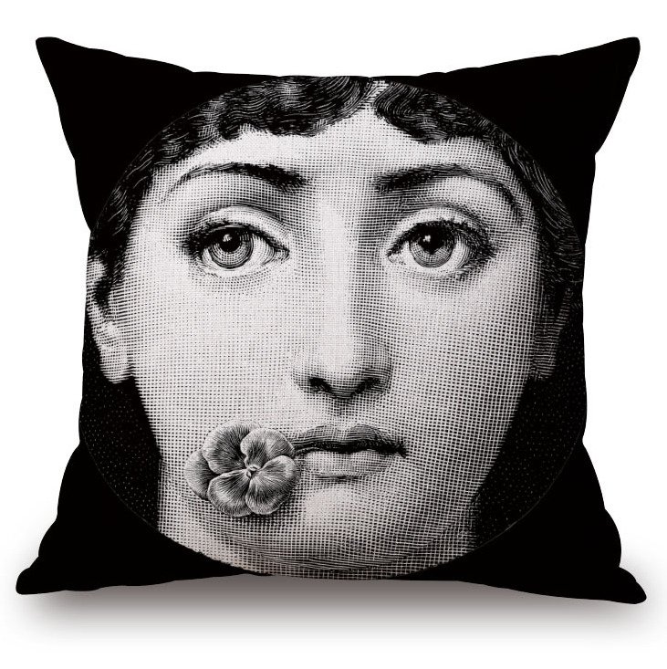 Декоративная подушка Fornasetti 010  в Краснодаре | Loft Concept 