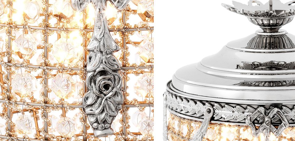 Люстра Chandelier Emperor S Nickel - Loft-Concept в Краснодаре