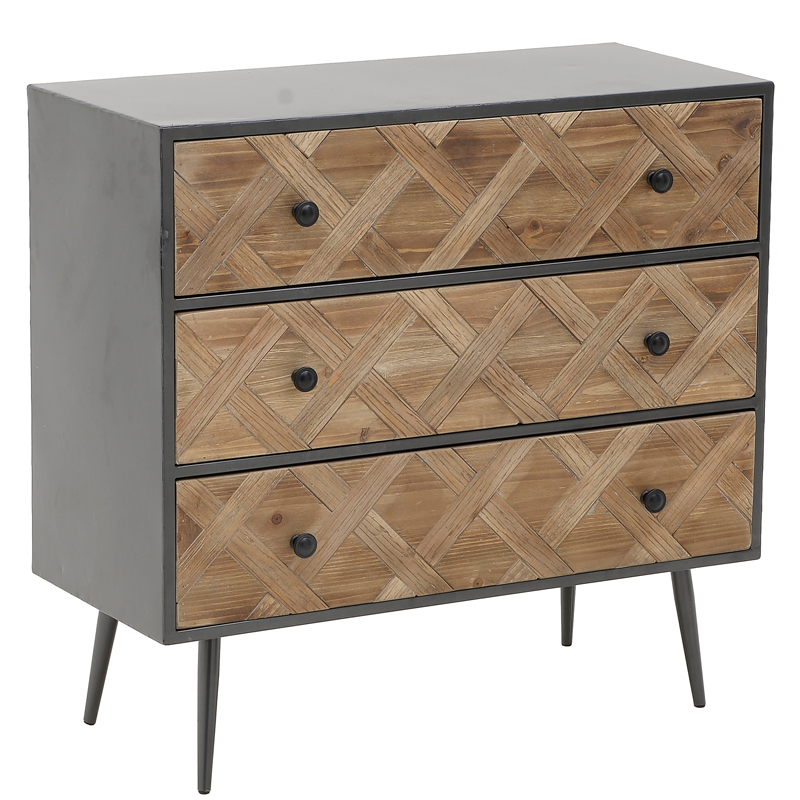 Комод Fidelia Chest of Drawers Древесина Черный в Краснодаре | Loft Concept 