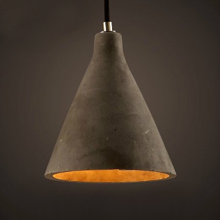 Подвесной светильник Art Concrete Pendant №4 Серый в Краснодаре | Loft Concept 