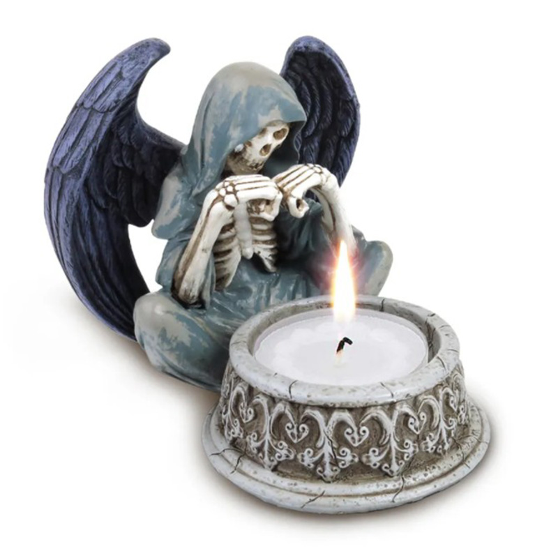 Подсвечник Angel of Death Candlestick Серый в Краснодаре | Loft Concept 