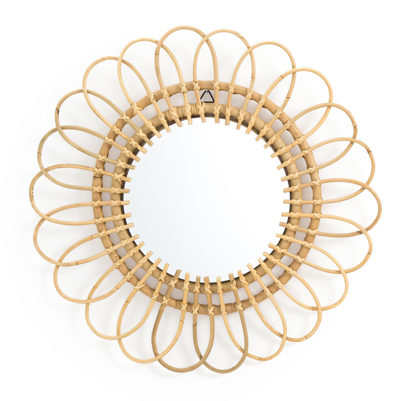 Зеркало Mirror Rattan Flower I  в Краснодаре | Loft Concept 