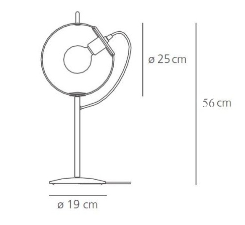 Лампа Miconos table в Краснодаре