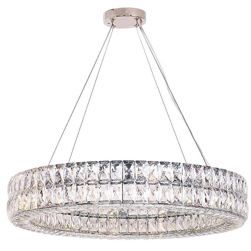 Люстра Crystal Regena Chrome Chandelier 10 Хром Прозрачный (Transparent) в Краснодаре | Loft Concept 