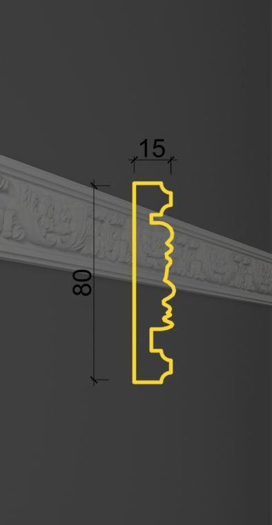 Молдинг с орнаментом MO-15 в Краснодаре