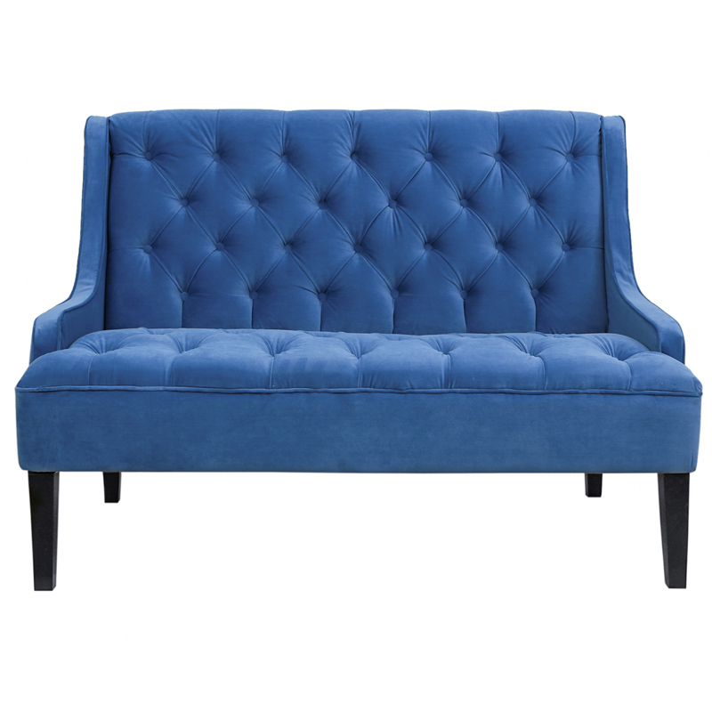 Диван Folket Sofa velour blue Синий в Краснодаре | Loft Concept 