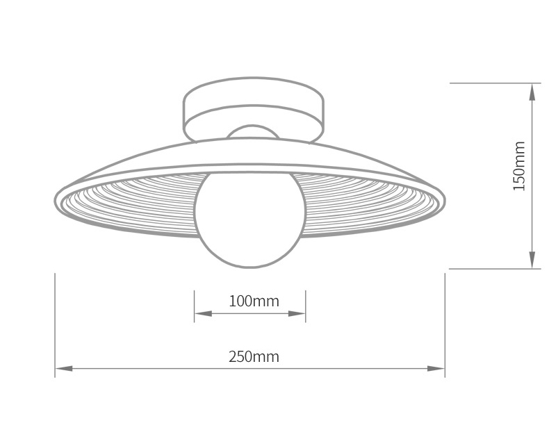 Потолочный светильник Ogata Wooden Light в Краснодаре