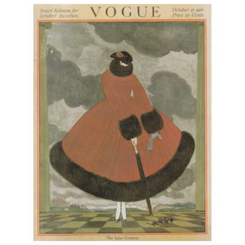 Постер Vogue Cover 1916 October  в Краснодаре | Loft Concept 