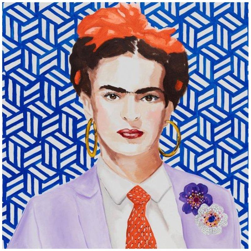 Картина Frida with Lavender Power Suit and Tie Мульти в Краснодаре | Loft Concept 