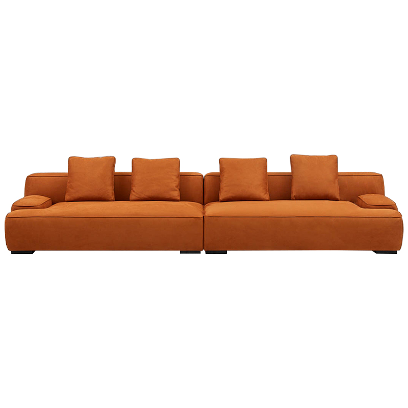 Диван Colby Orange Sofa Оранжевый в Краснодаре | Loft Concept 