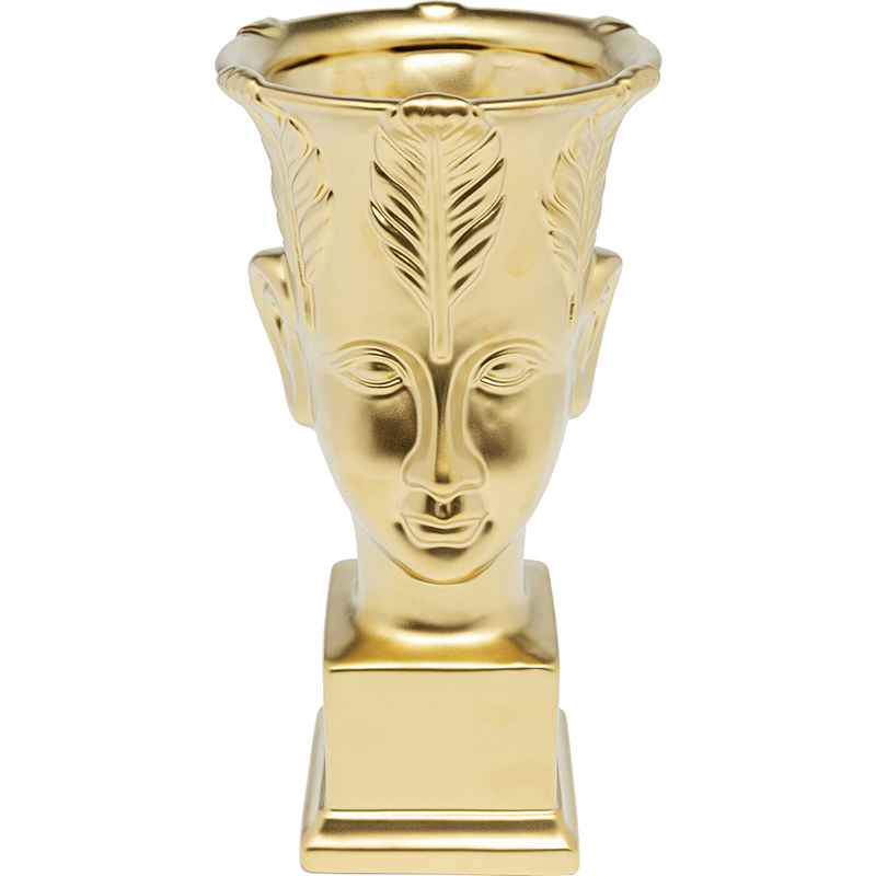 Ваза Golden Face Vase 31 Золотой в Краснодаре | Loft Concept 