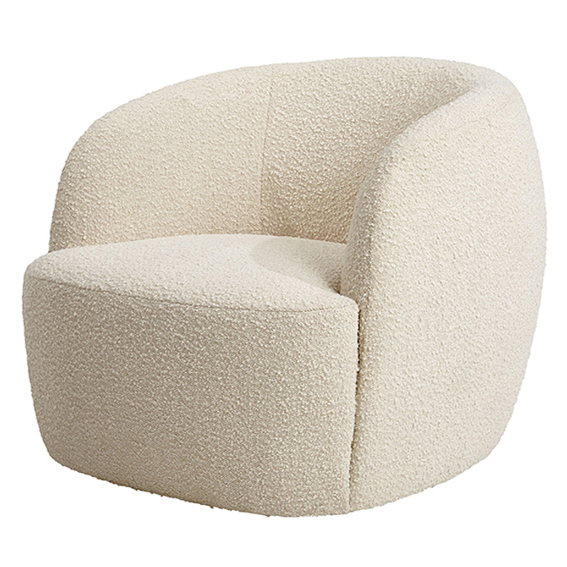 Кресло Boucle Armchair Pacific Белый в Краснодаре | Loft Concept 