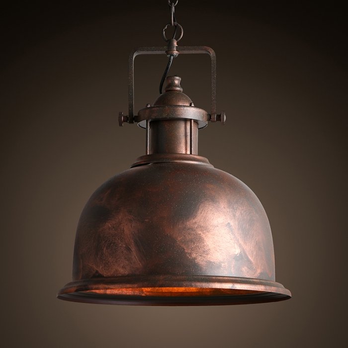 Люстра Old Copper Pendant Big Медь в Краснодаре | Loft Concept 