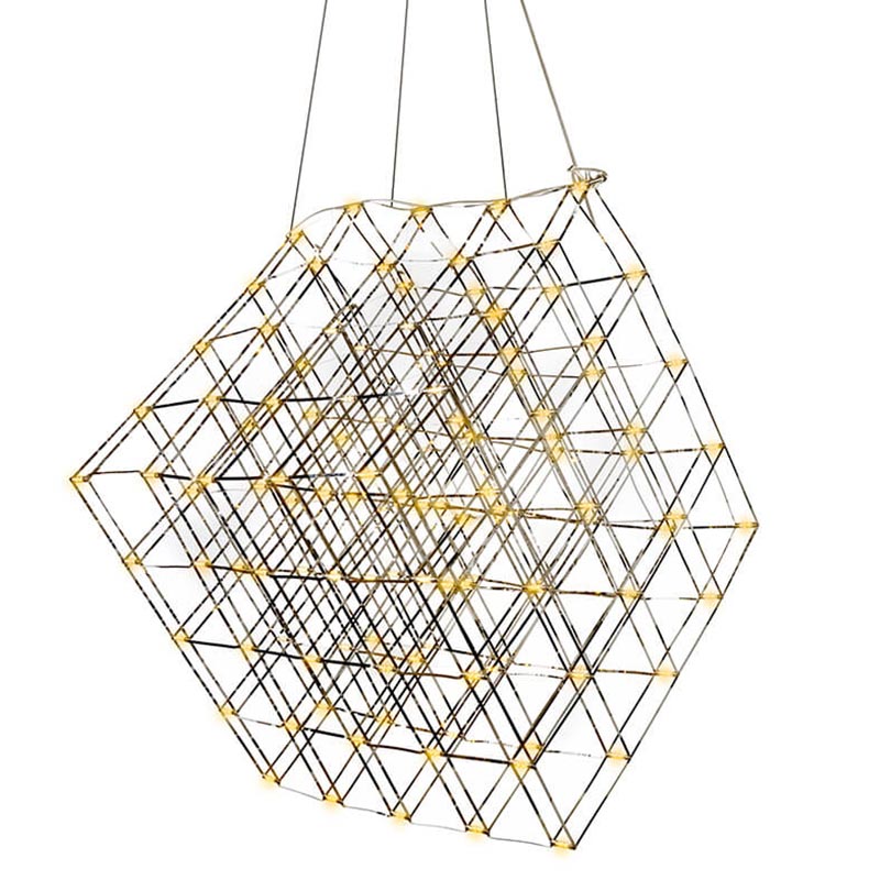 Люстра Moooi Tesseract Yellow lamp M Хром в Краснодаре | Loft Concept 