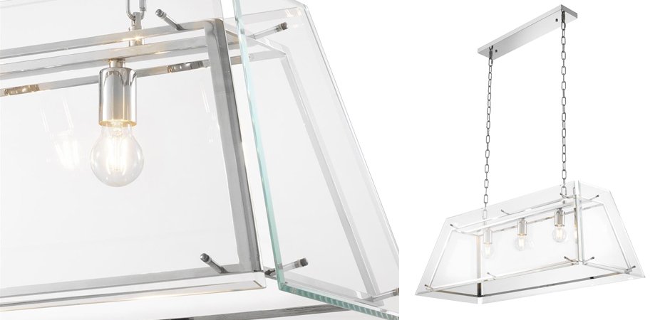 Люстра Chandelier Azure L Nickel - Loft-Concept в Краснодаре