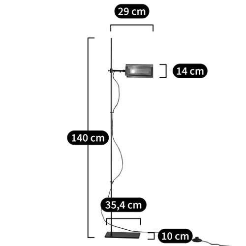 Торшер с плафоном из перфорированного металла Elledge Floor Lamp в Краснодаре