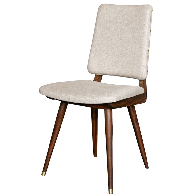 Стул Camille Dining Chair ivory ( слоновая кость ) Коричневый в Краснодаре | Loft Concept 