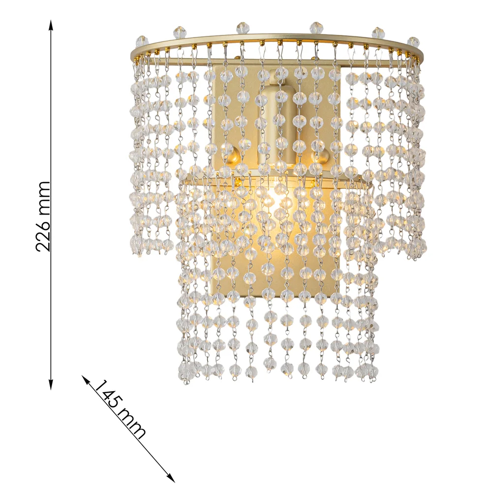 Бра с каскадами кристаллов Crystal Rains в Краснодаре