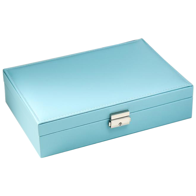 Шкатулка Azurine Jewerly Organizer Box light blue Голубой Бежевый в Краснодаре | Loft Concept 