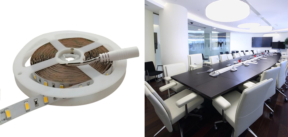 Светодиодная лента 22W/m 60LED/m 5630SMD холодный белый 5M Светодиодная лента 22W/m 60LED/m 5630SMD холодный белый 5M - Loft-Concept в Краснодаре