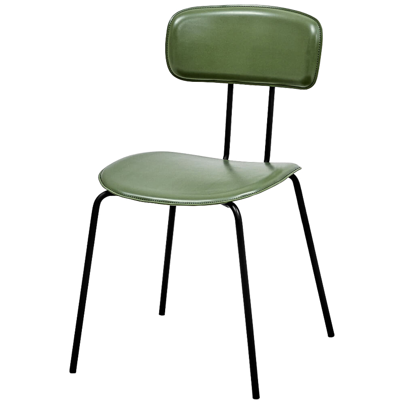 Стул Tyler Loft Stool green Зеленый Черный в Краснодаре | Loft Concept 