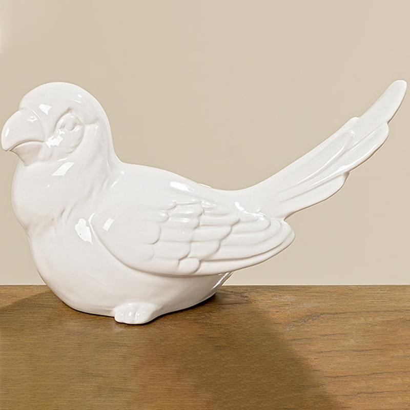 Статуэтка White Parrot Figurine Белый в Краснодаре | Loft Concept 